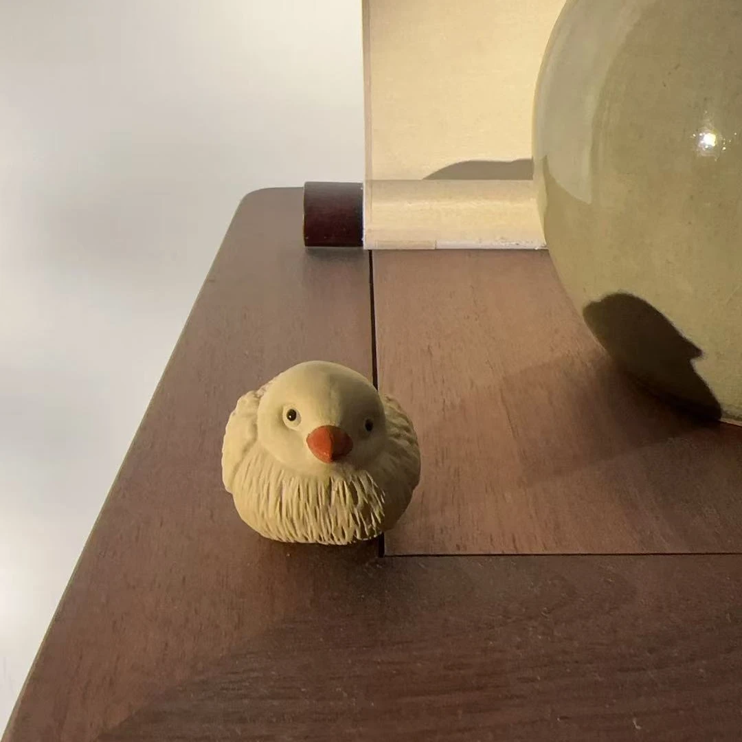 茶宠 可爱小麻雀