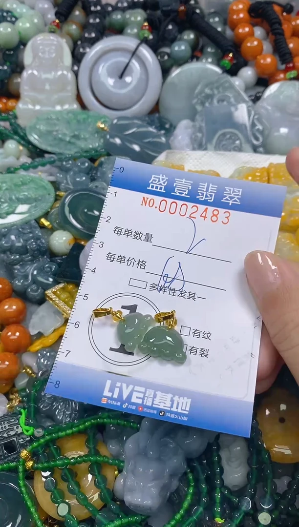 颈饰未镶嵌翡翠闪购0002483
