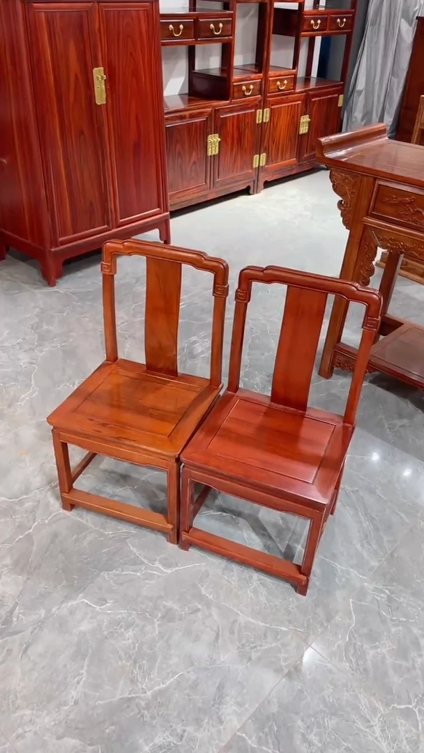 【闪购商品】花梨木类家具小椅子一对