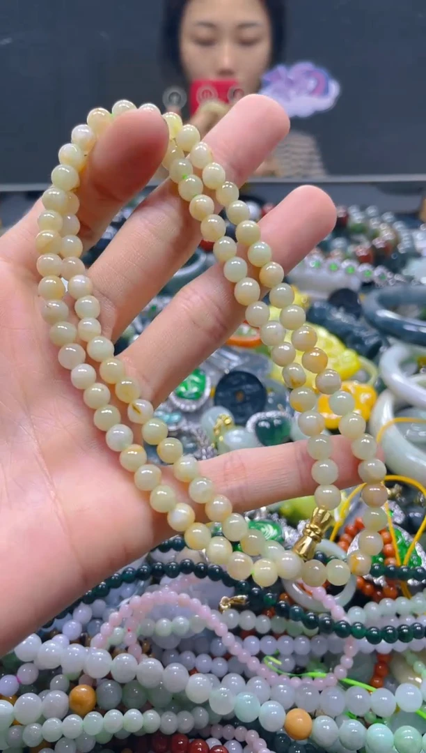 颈饰未镶嵌翡翠5MM