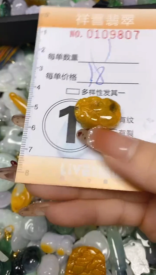 【闪购商品】翡翠颈饰未镶嵌闪购0109807