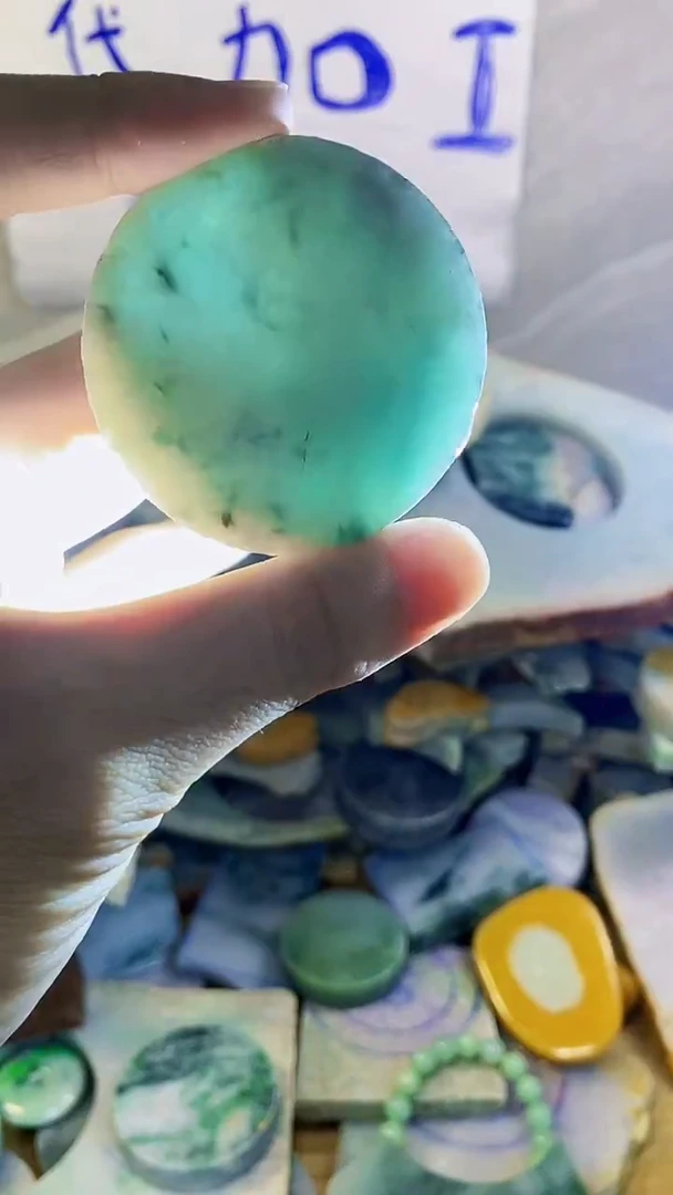 裸石翡翠纯天然翡翠A货59