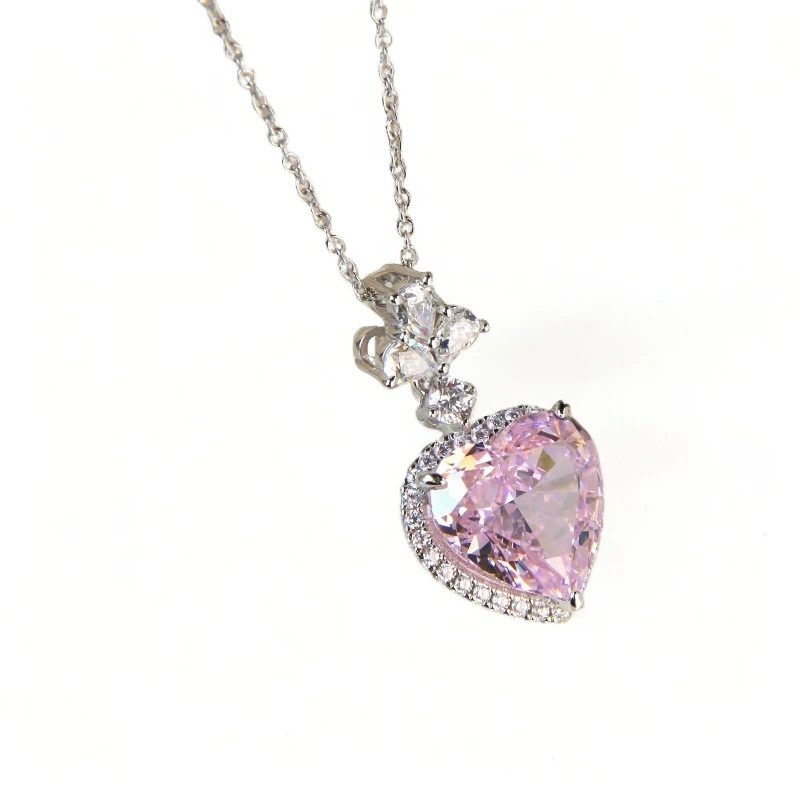 PREPEARL/沛芮 非金属合成锆石吊坠 培育宝石吊坠系列