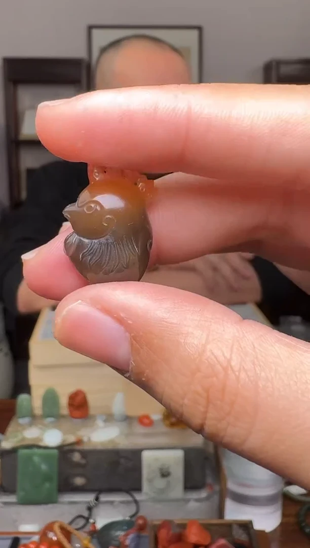 【闪购商品】南红玛瑙挂件未镶嵌5227