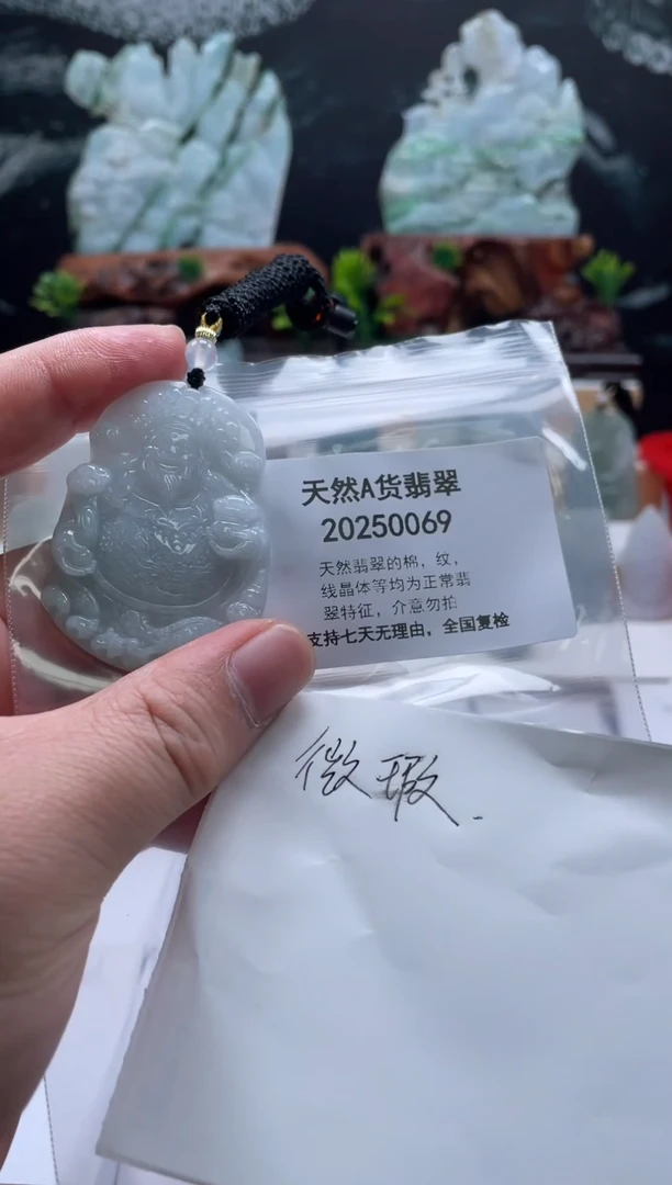 颈饰未镶嵌翡翠翠峰翡翠202512030033