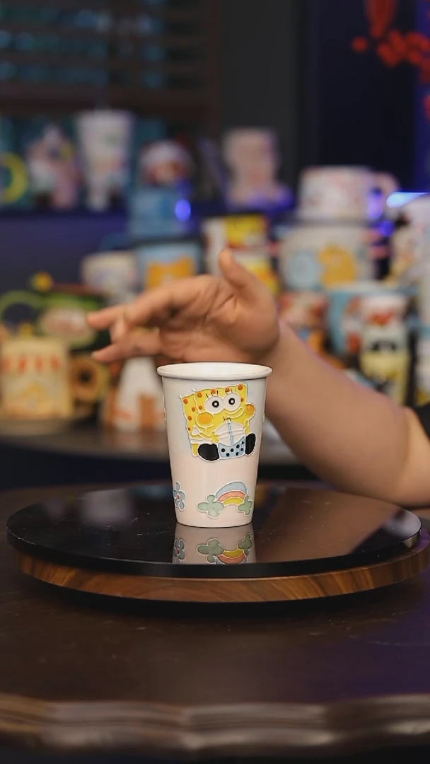 【闪购商品】摆件景德镇釉下彩绘设计师款式陶瓷