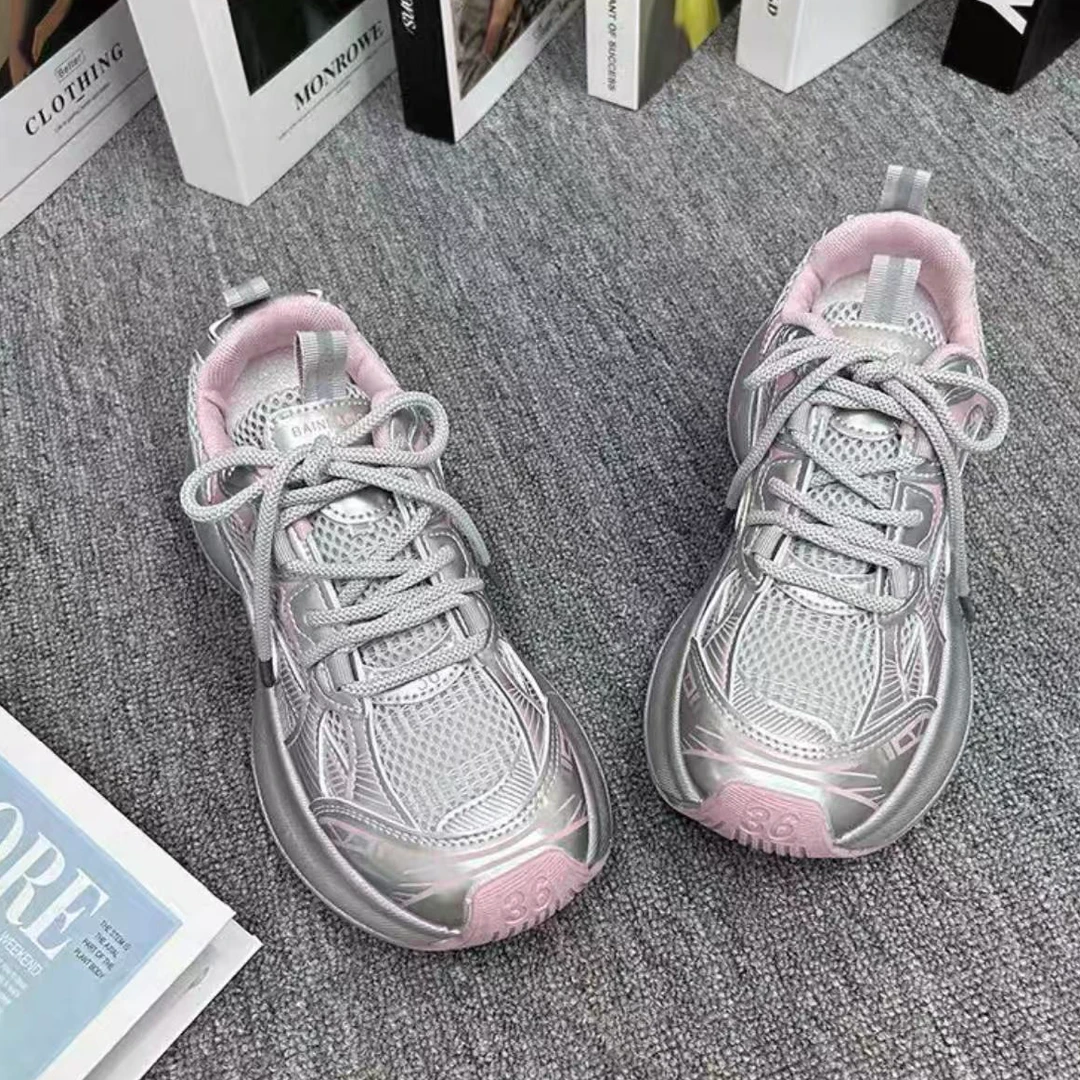 2330   休闲鞋老爹鞋低帮步鞋网面鞋子运动鞋百搭女士跑步