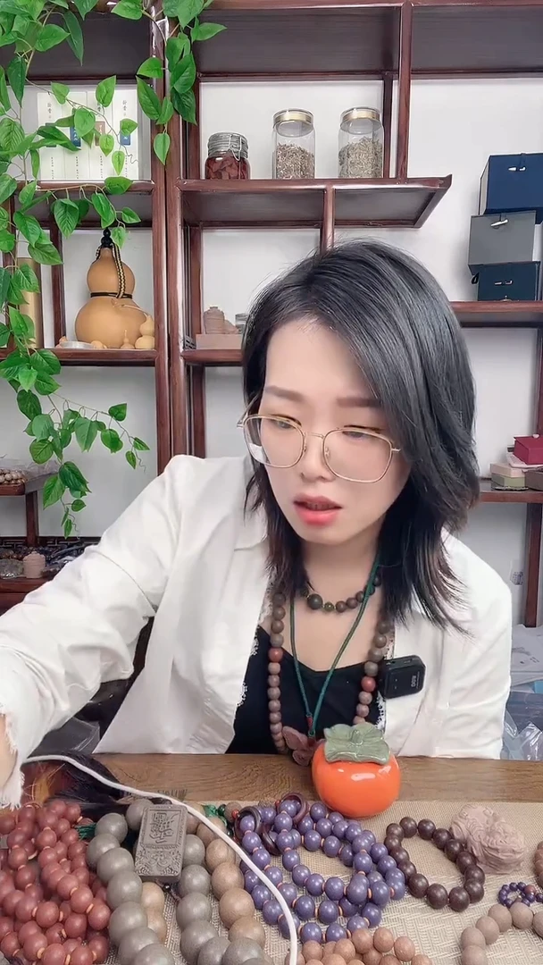 泥塑仁****³芳华香方的耳坠