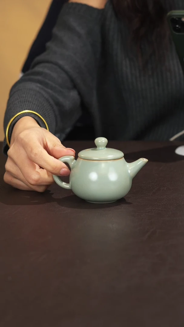 宣宝汝瓷原矿原釉作品