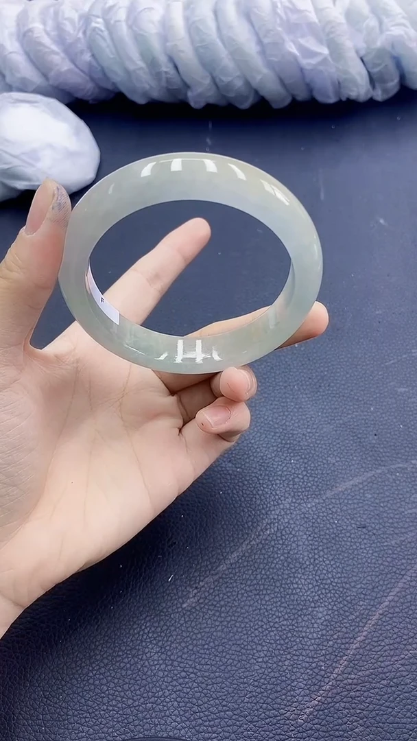 高冰透美人手镯 所见即所得119