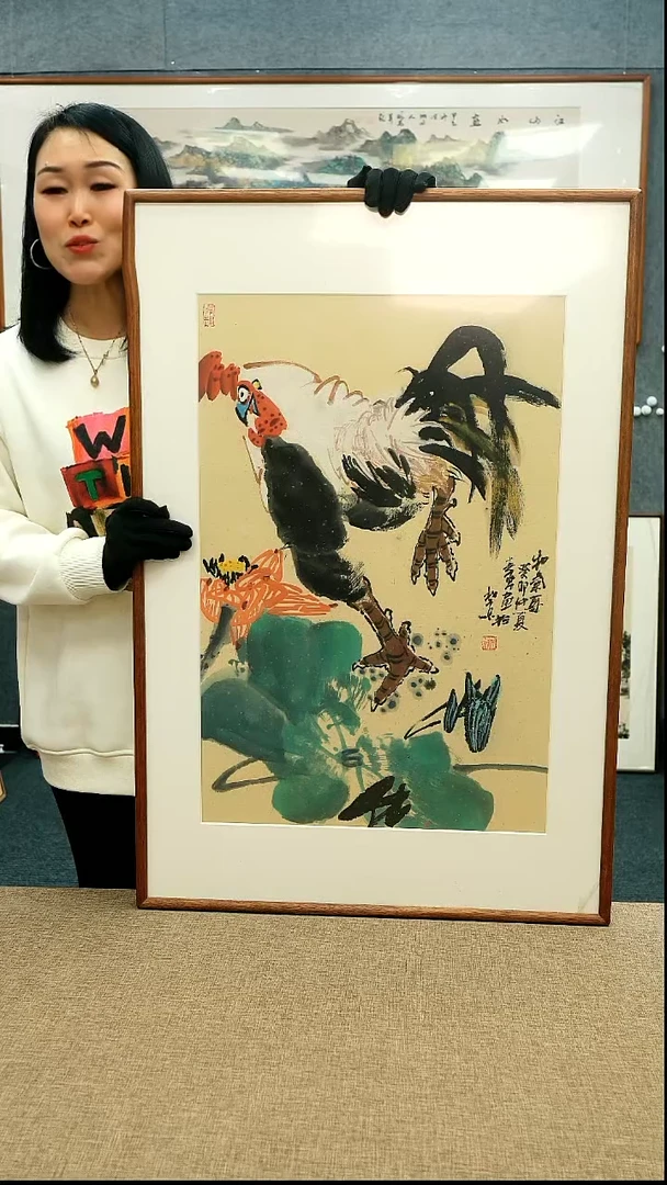 【闪购商品】国画62*92李芹老师花鸟