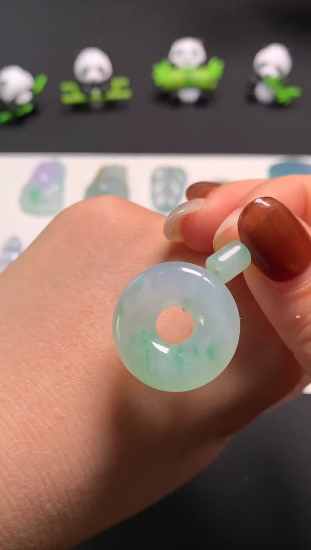 未镶嵌定制翡翠尺寸24.7*6.7