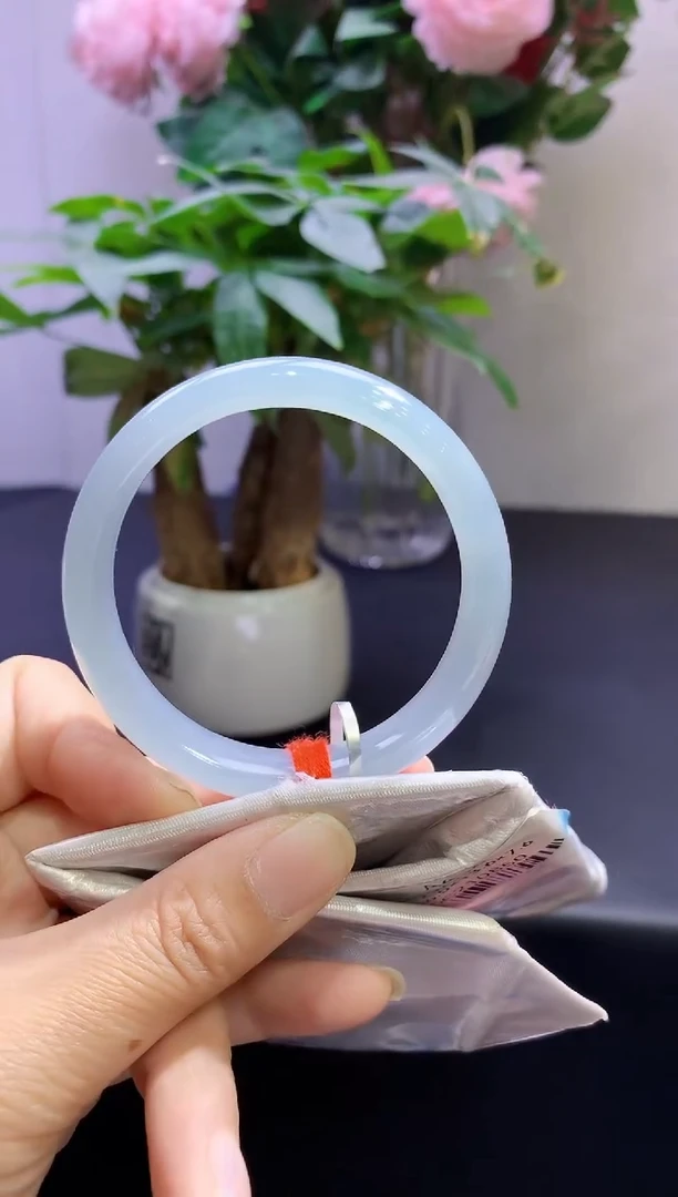 未镶嵌手镯翡翠翡翠手镯圈口54.8-t35