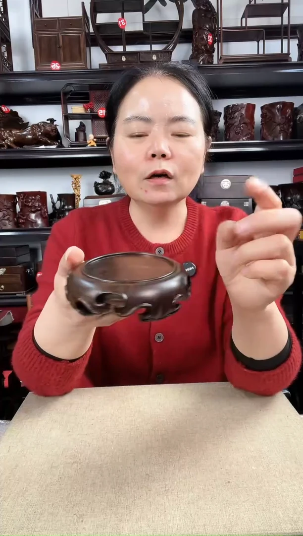 木老李红木工艺品小卷