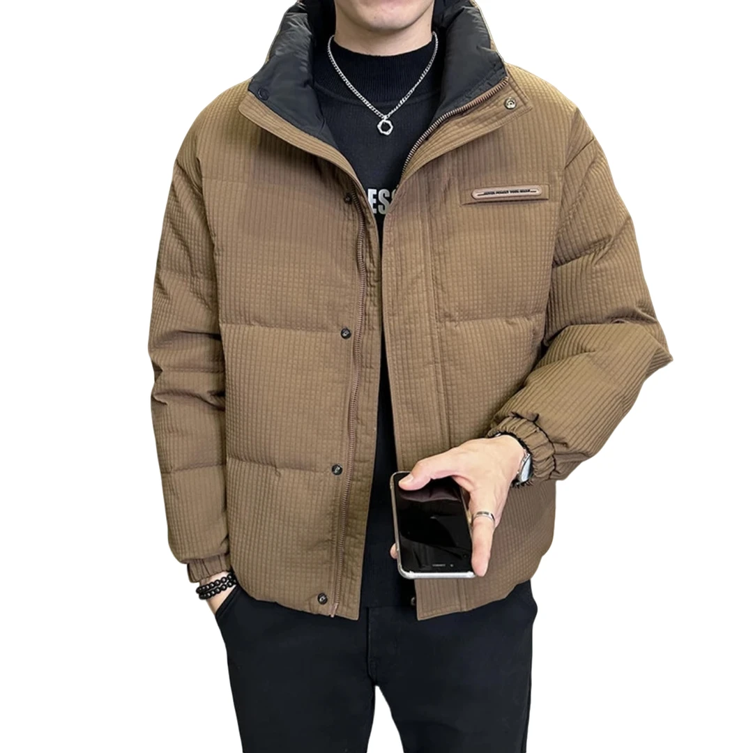 冬款百搭立领款加厚保暖防风防寒服外套时尚888