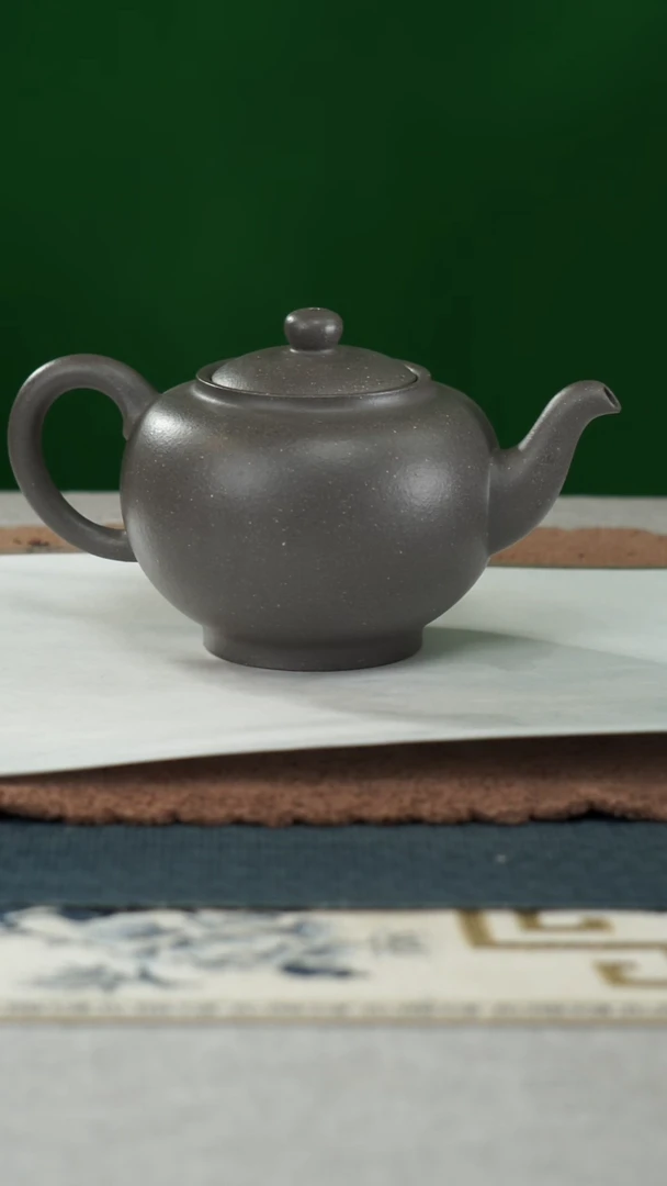 茶杯紫砂小*天青鸽嘴水平微瑕