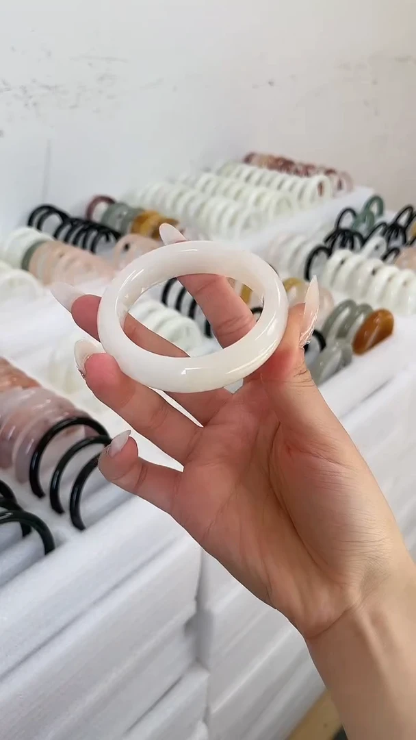 未镶嵌手镯和田玉HT201-53.7