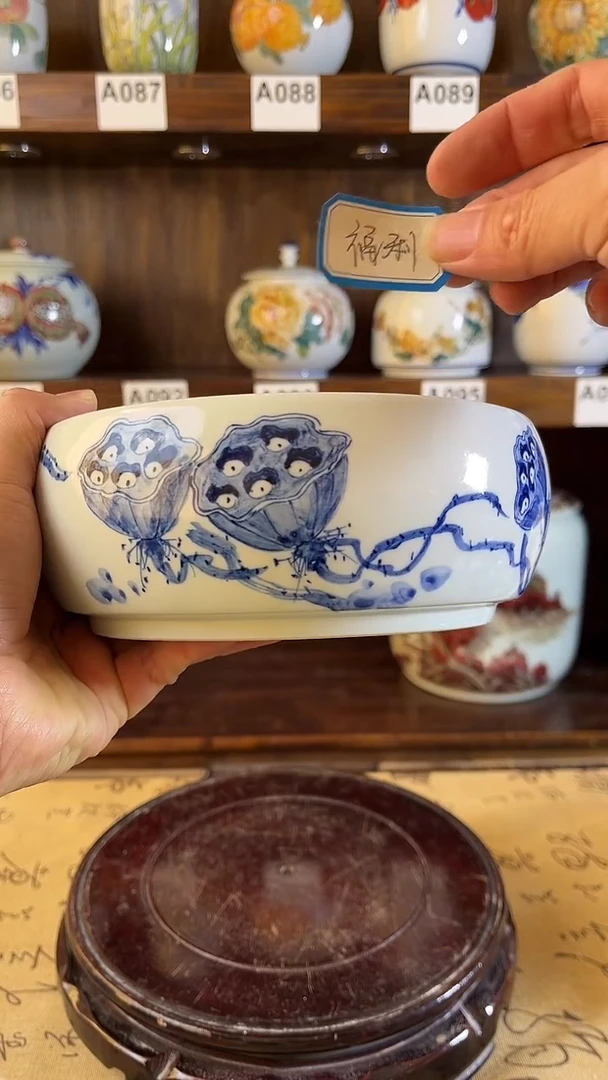 【闪购商品】纯手工手绘好事莲莲水洗