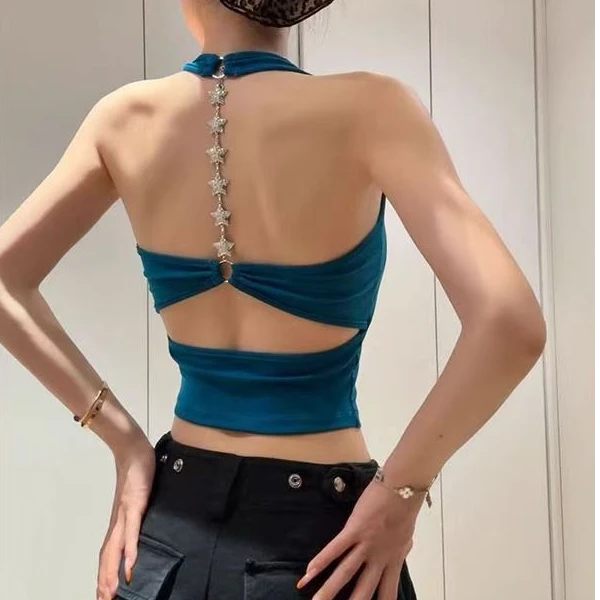 2025夏款辣妹吊带美背 扣号链接2