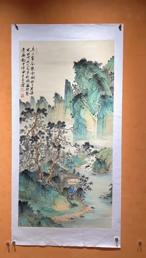国画刘金玉老师亲笔手绘
