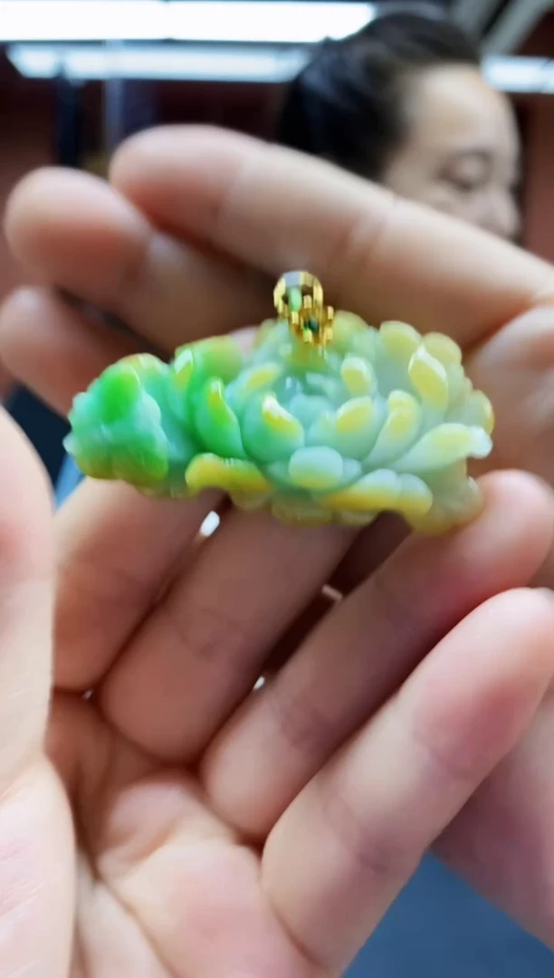颈饰未镶嵌翡翠翡翠吊坠