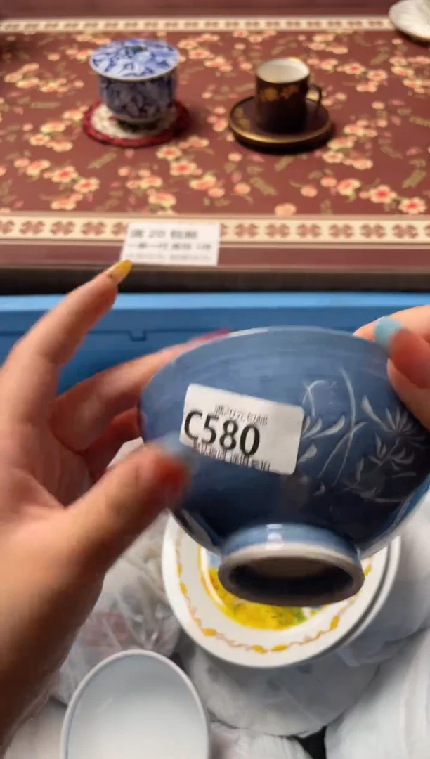 瓷片白*瓷器瓷器C580