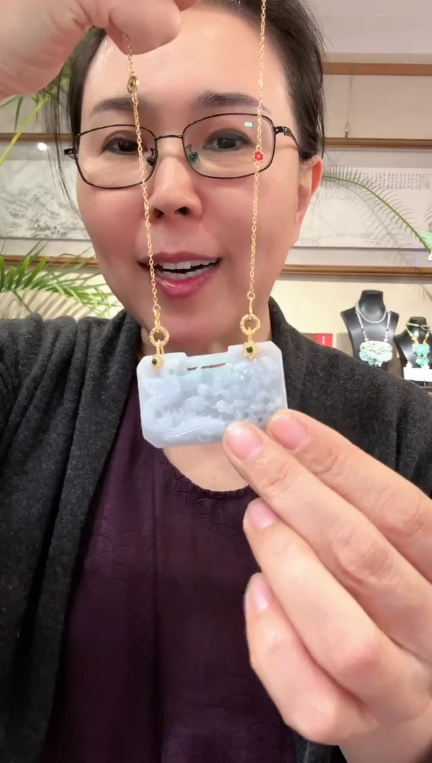 【闪购商品】翡翠颈饰未镶嵌国风