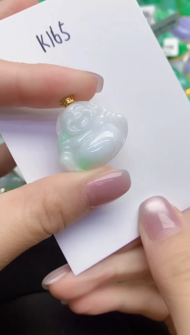 颈饰未镶嵌翡翠缅甸天然翡翠A货
