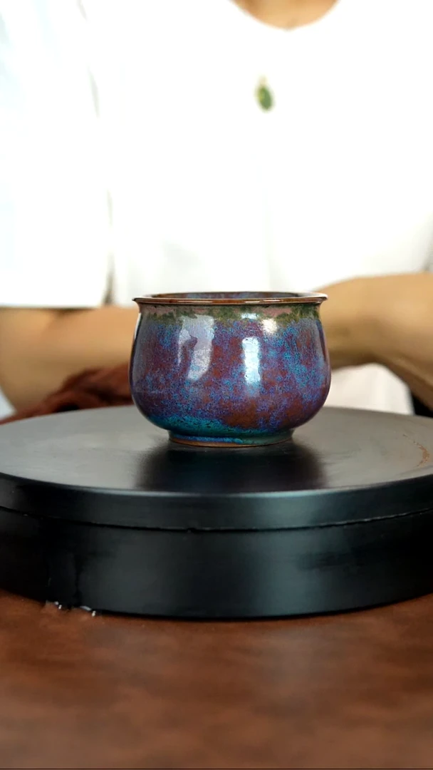 795号/无礼盒原矿原产地钧瓷茶具