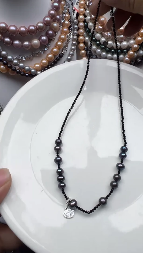 【闪购商品】淡水珍珠颈饰未镶嵌1