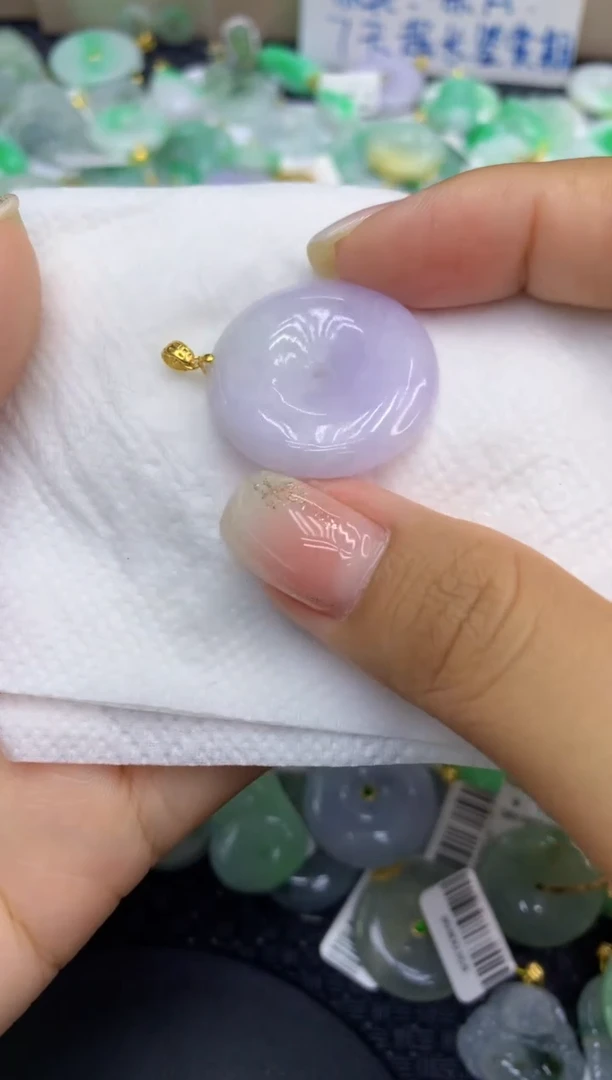 颈饰未镶嵌翡翠天然缅甸a货翡翠