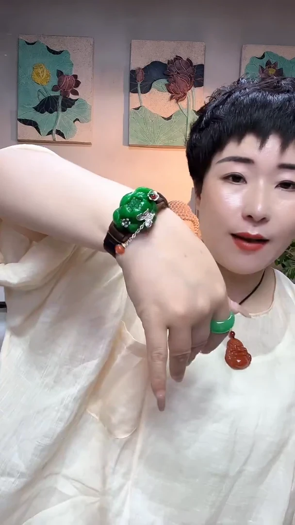 吊坠(赠链)合金翡翠630