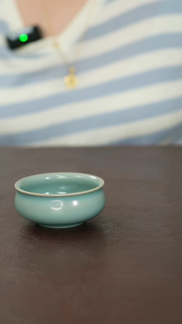 摆件原矿汝宋汝瓷369