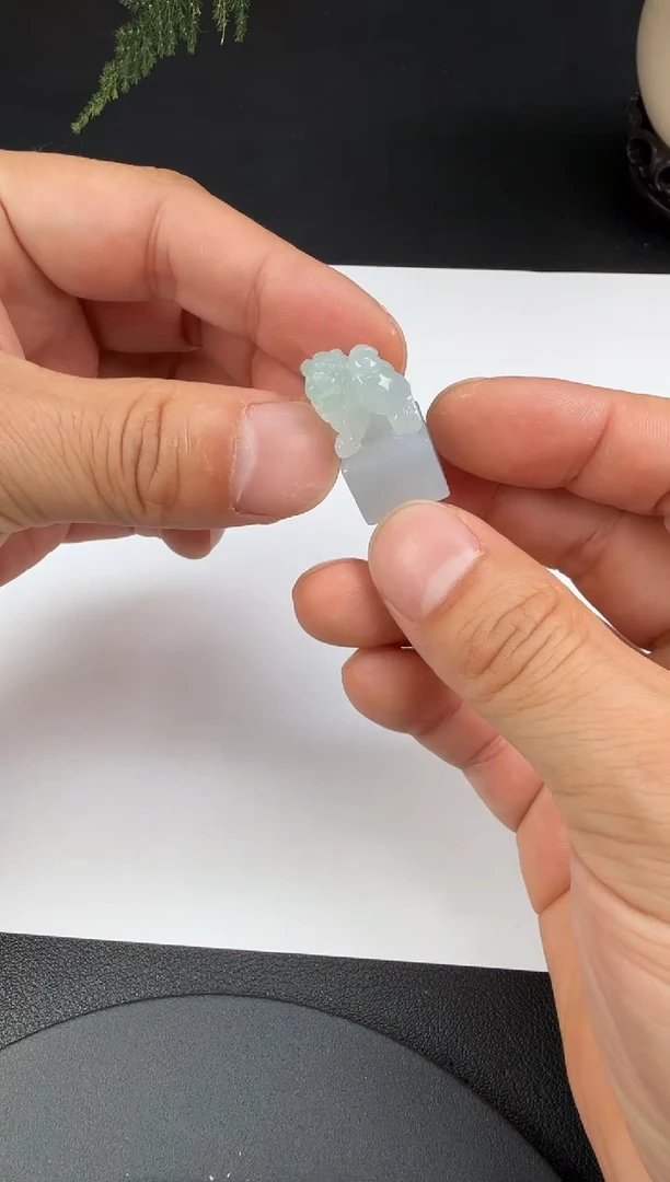吊坠(不含链)未镶嵌翡翠翡翠饰品-27