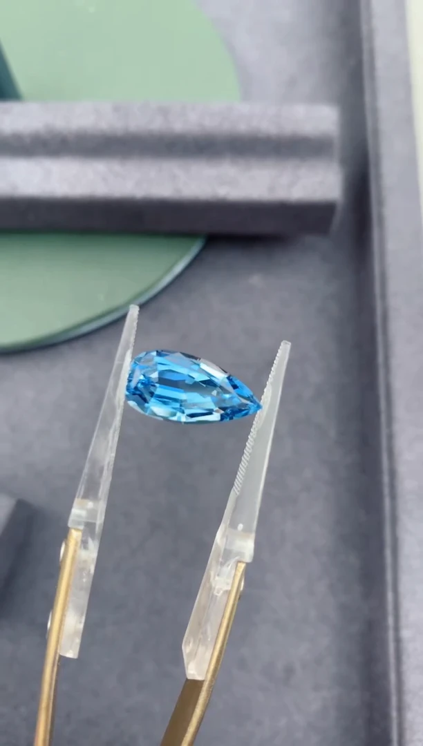 海蓝宝石裸石3.9ct 海蓝宝石 多样性发货
