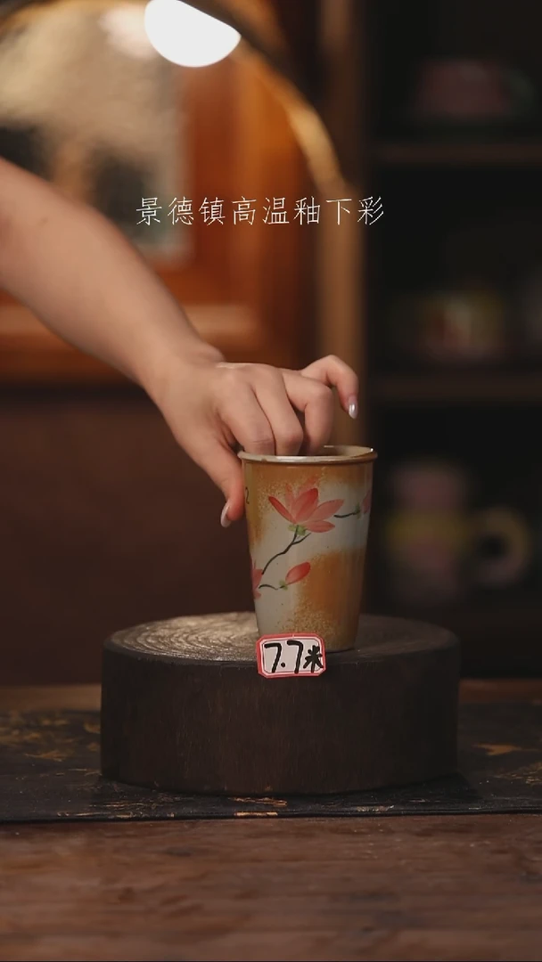 陶瓷景德镇高温釉下手绘陶瓷372