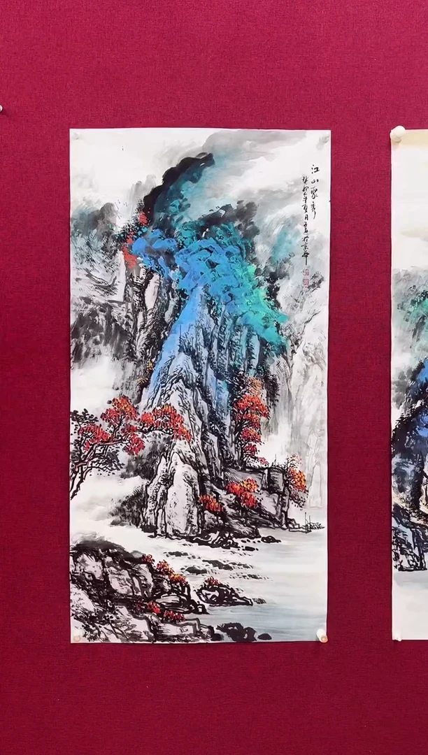 国画姚子通的国画作品
