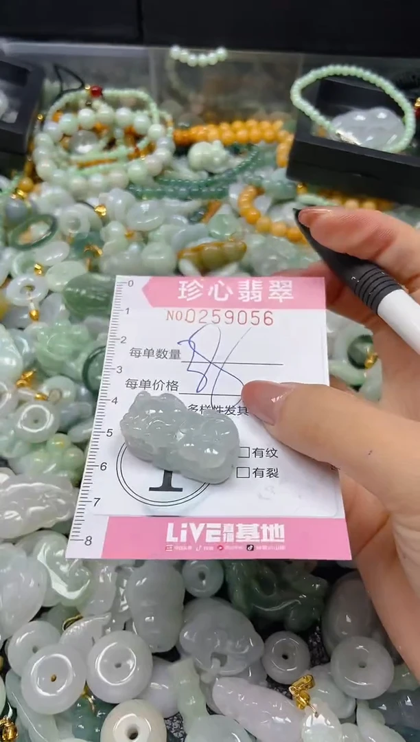 翡翠未镶嵌颈饰闪购0259056