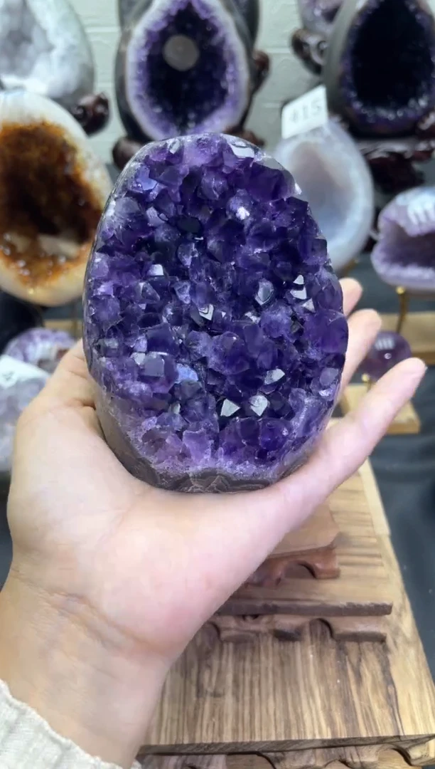 未镶嵌大型摆件（非配饰）紫晶421号摆件