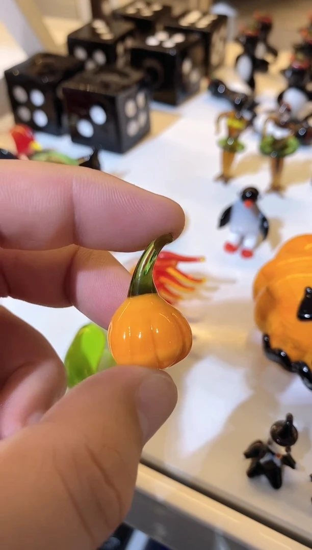 手工艺品琉璃?南瓜