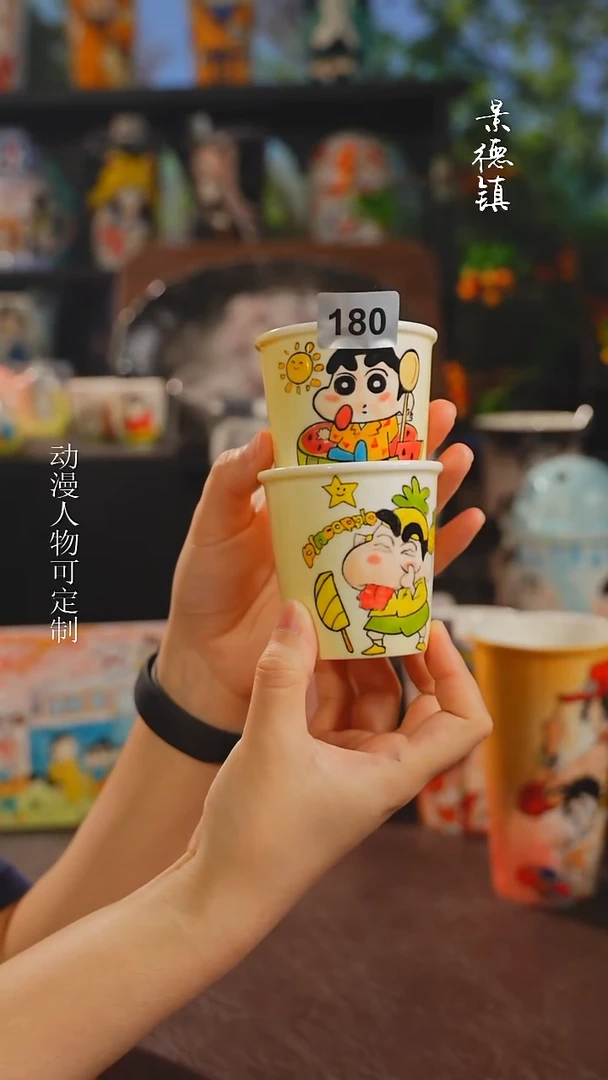景德镇高温釉下彩纯手工手绘180