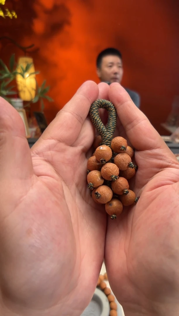 手串凤眼菩提14毫米葡萄串节节高