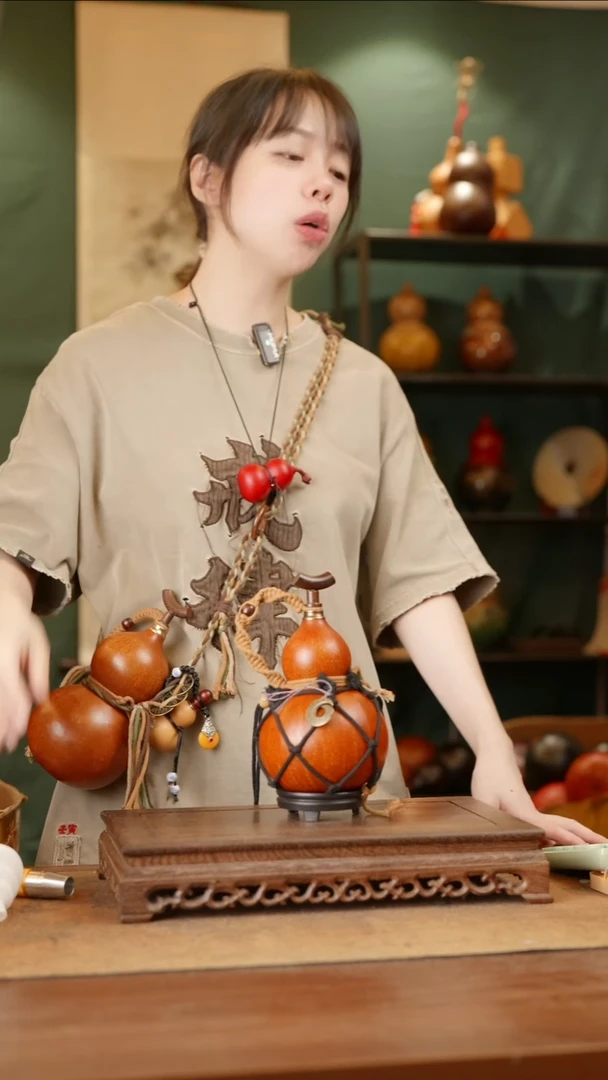 67号精品天然大漆酒葫芦一物一拍~