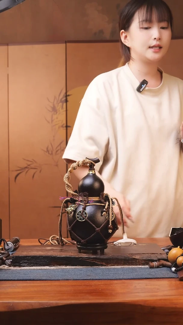 1730号精品大漆葫芦防腐防渗装水茶酒