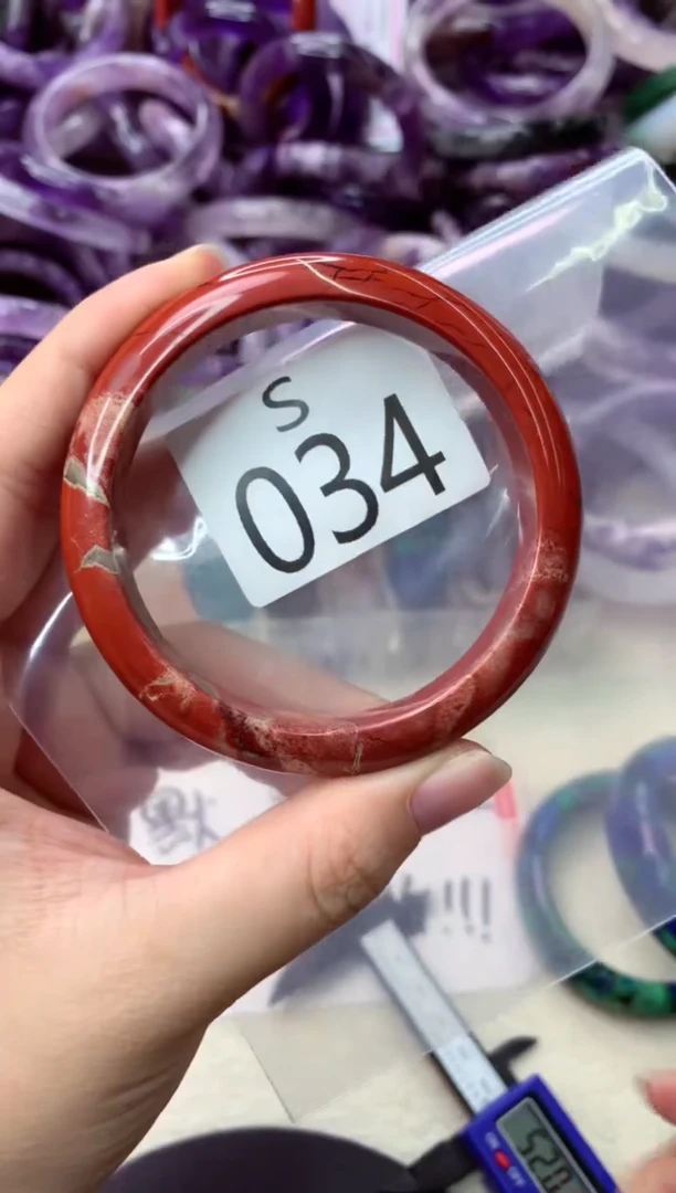 未镶嵌手镯水晶S034-56