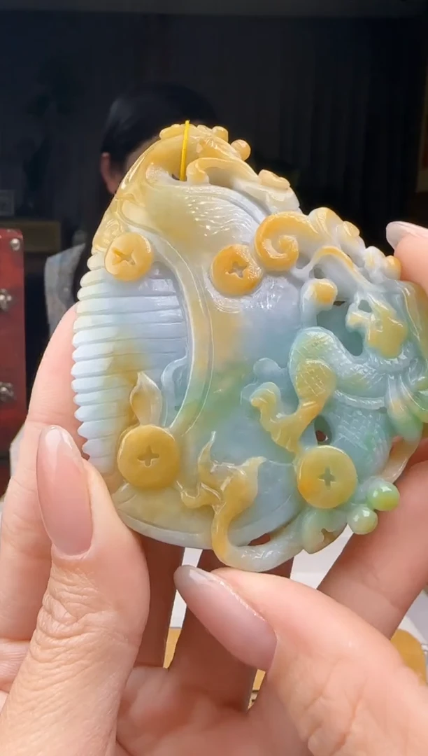 【闪购商品】翡翠吊坠(不含链)未镶嵌XY@@960Q3J15151