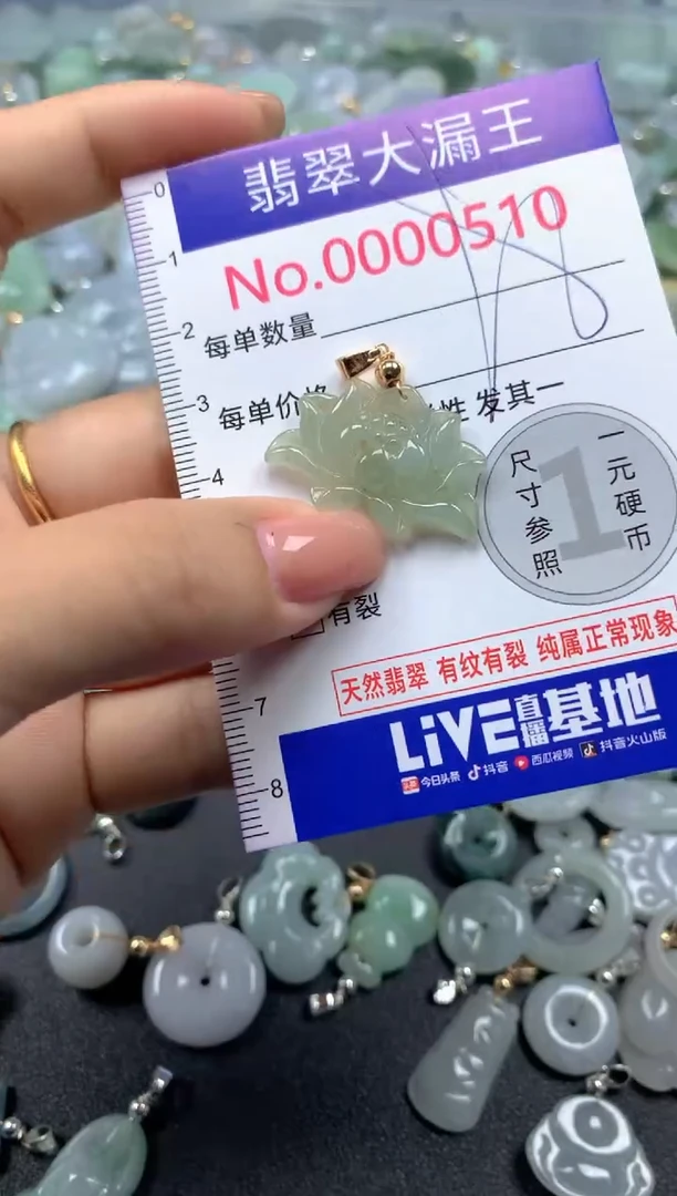 颈饰未镶嵌翡翠510