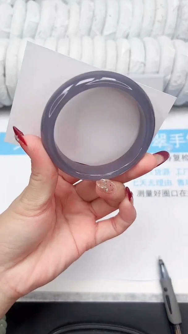 未镶嵌手镯石英质玉160-54.9YZ