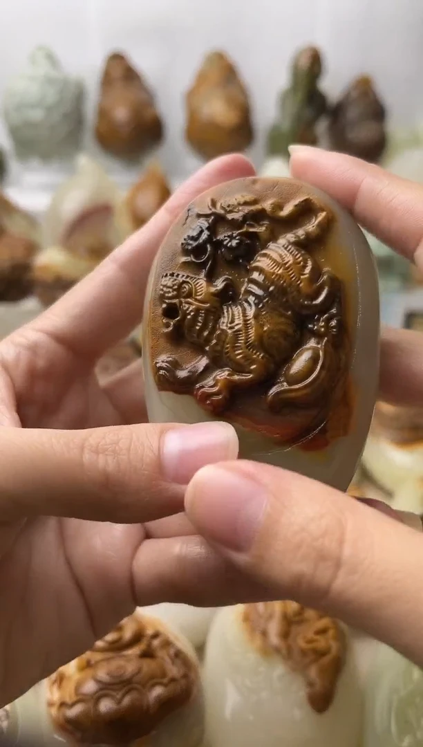 石材古青石棉纹正常不退换虎
