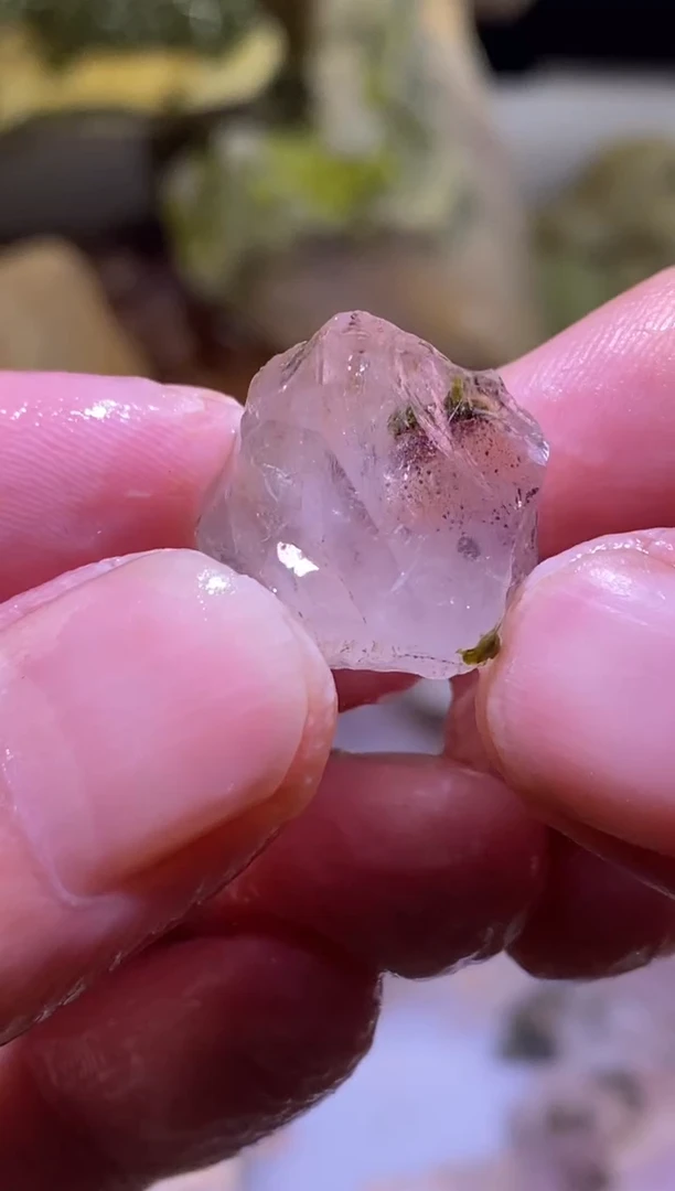 未镶嵌珠宝半成品水晶63号四川美姑超七花园水晶